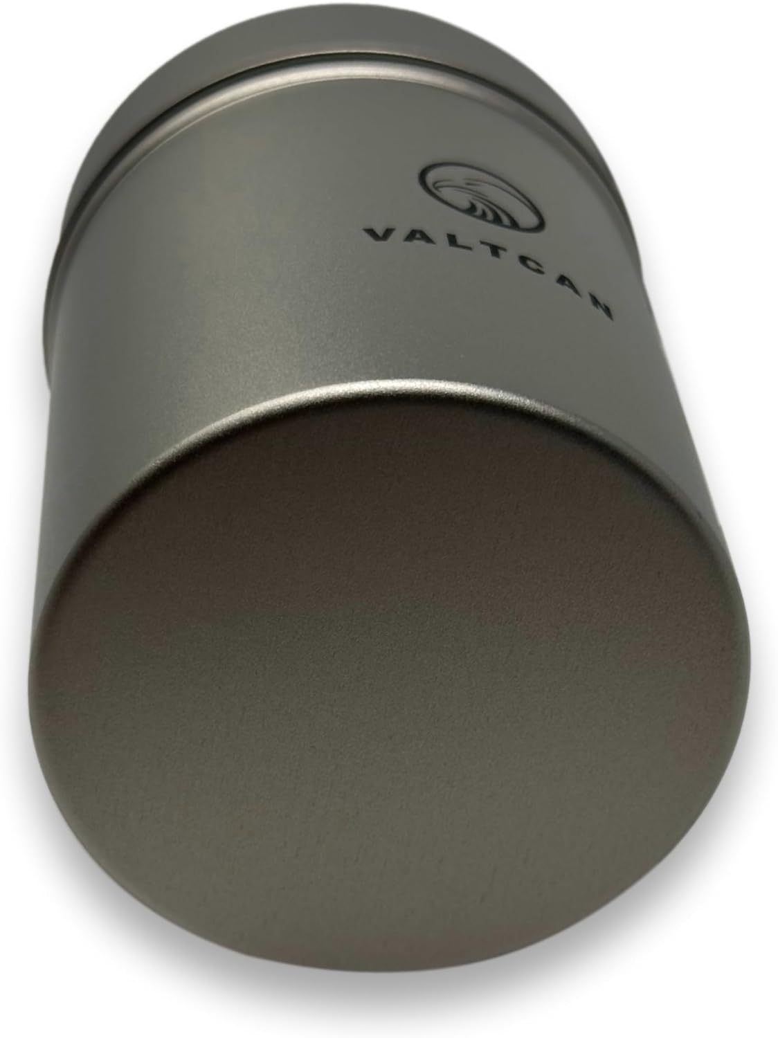 Valtcan Titanium Toothpick Holder Canister for Sugar Salt Toothpicks Storage Stackable Case Press Fit Lid Heatable on Open Flames 58g