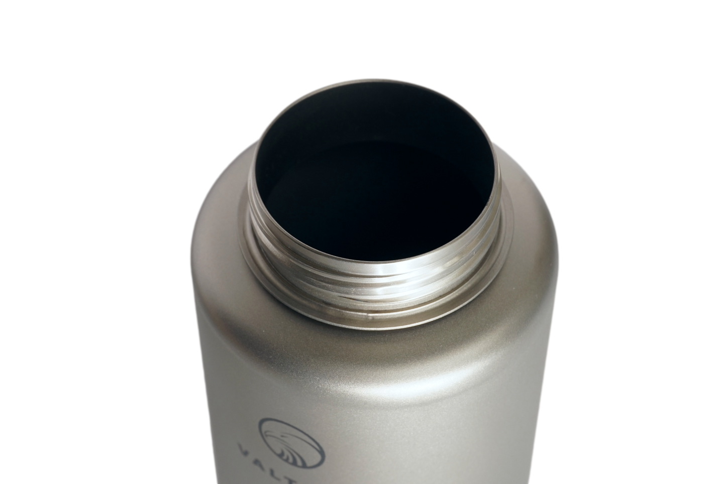 Valtcan 1000ml Titanium Water Bottle Wide Mouth Single Wall 34oz capacity Ultralight 219g