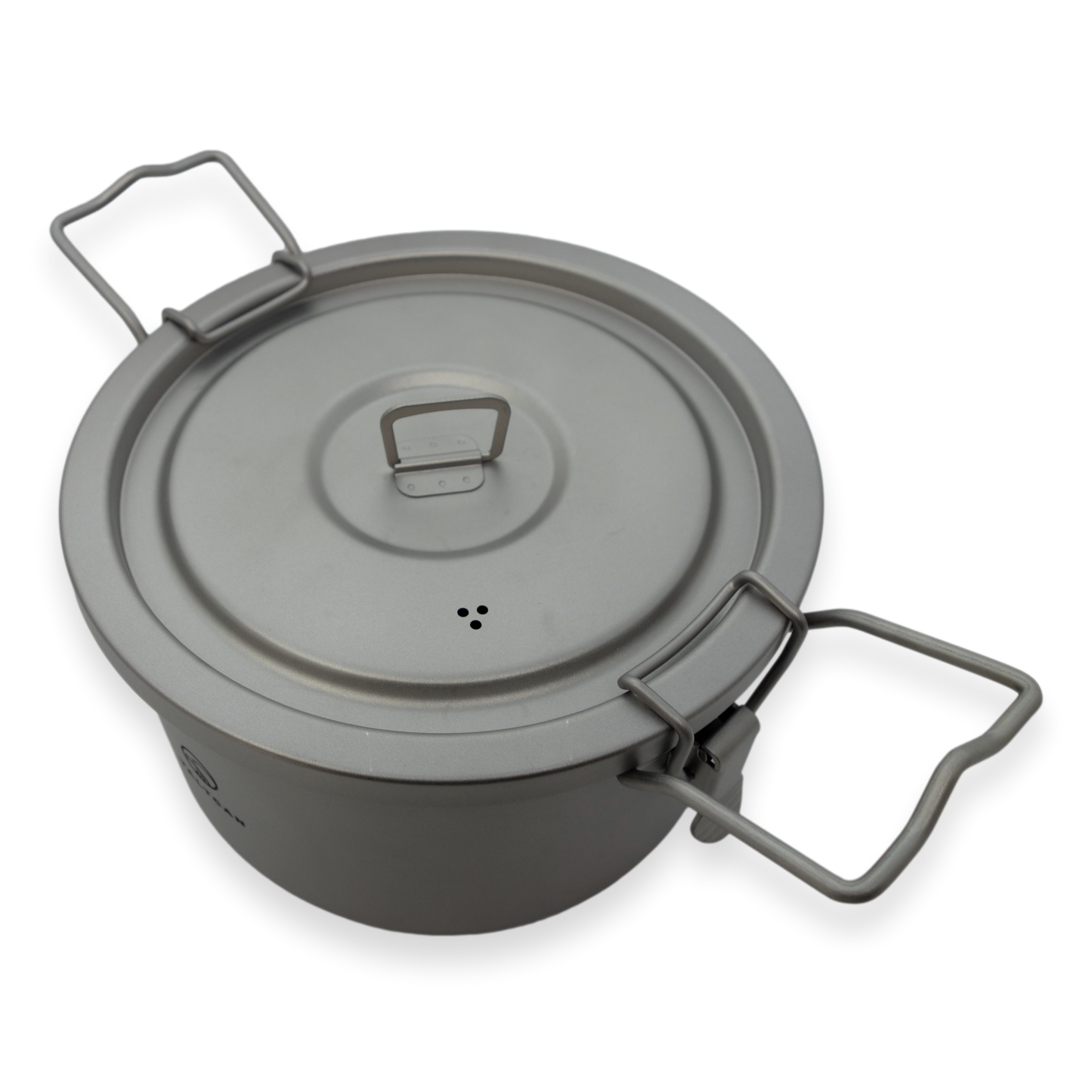 Valtcan 2000ml Titanium Rice Cooker Backpacking Bento Lunch Box with locking Lid 589g