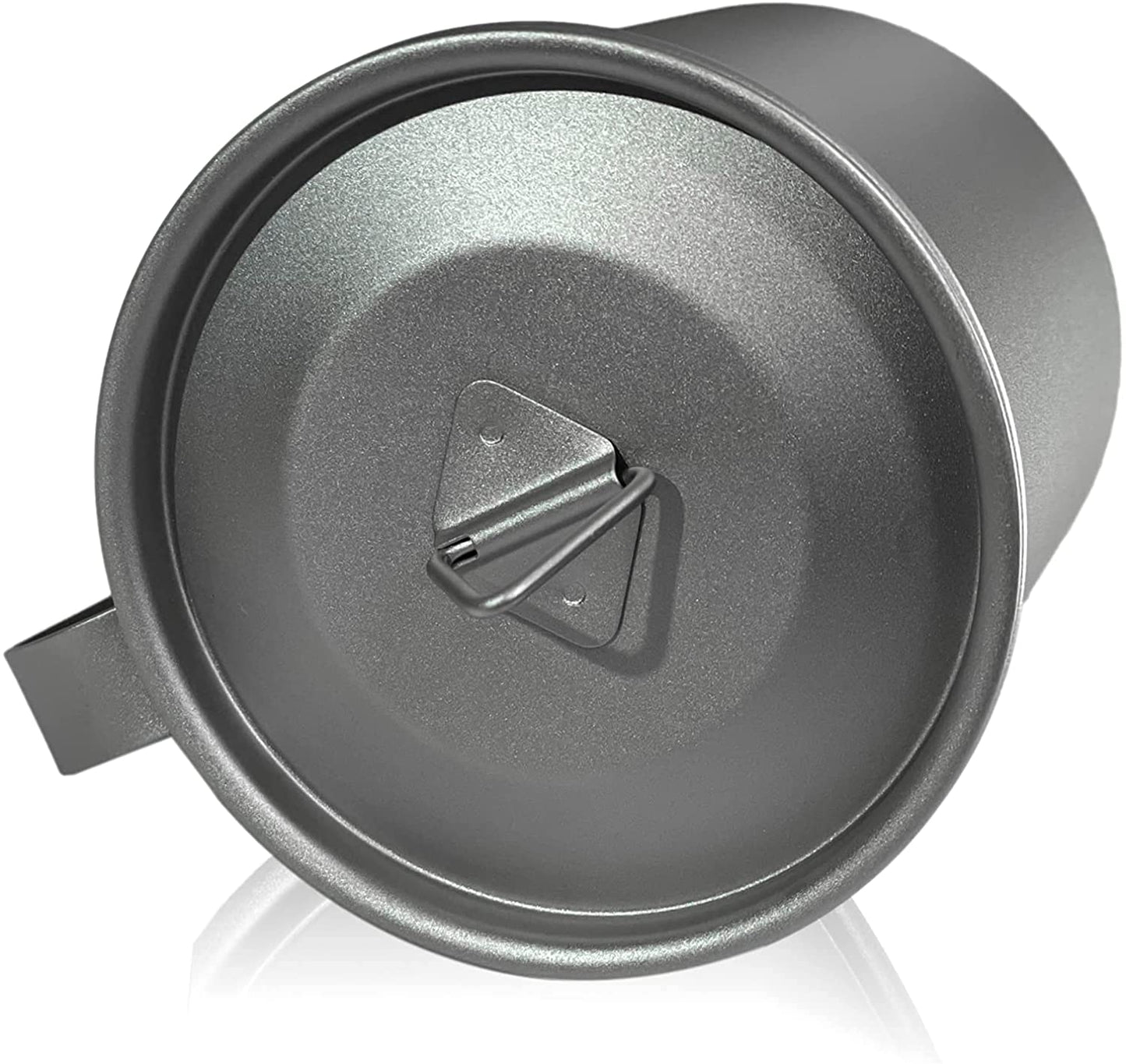 Valtcan 420ml Titanium Camping Cup with Tight Lid Fixed Rigid Handle 14.2 fl oz 81g