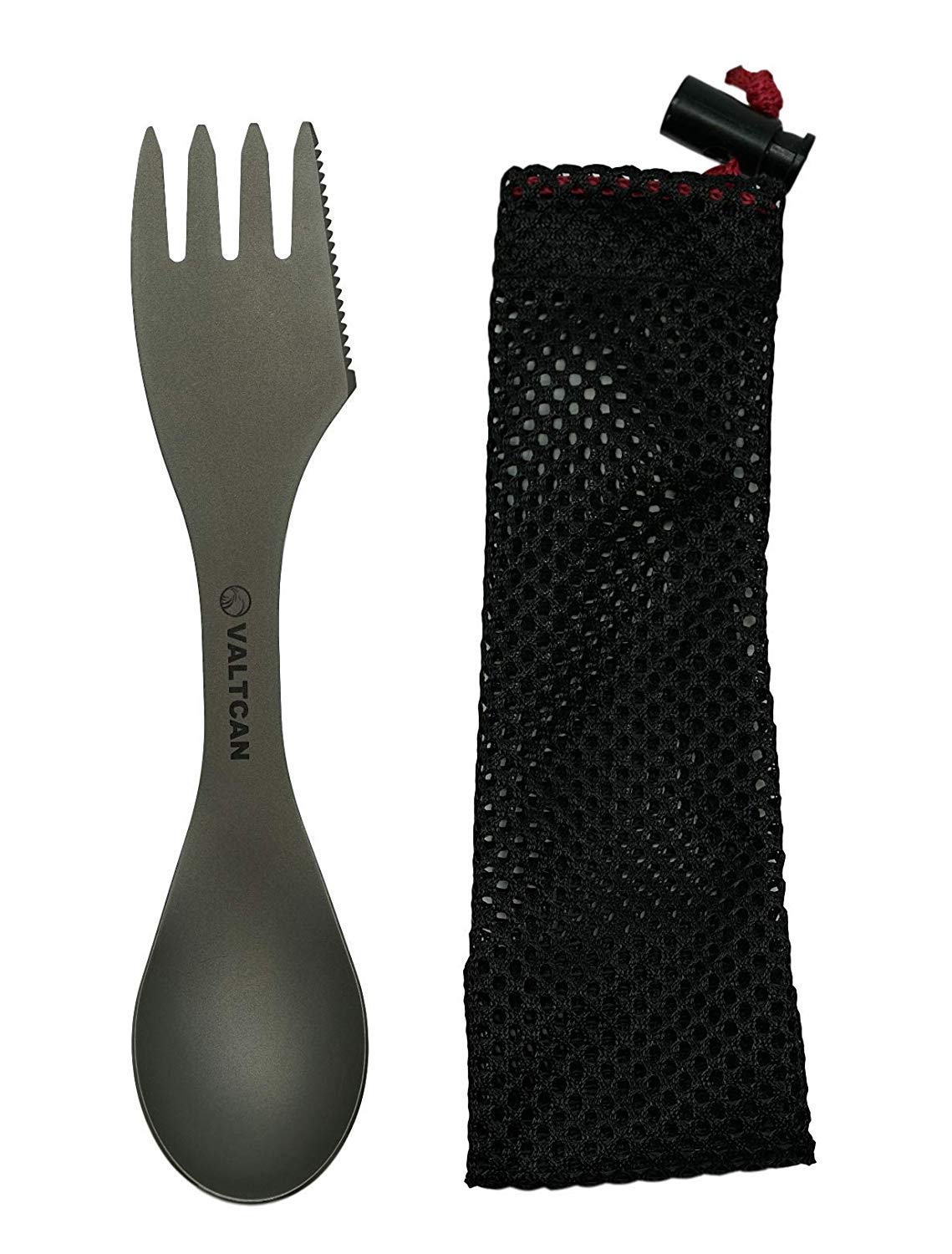 Valtcan Titanium „Food Shovel“ Göffel 3-in-1 Utensil 24g