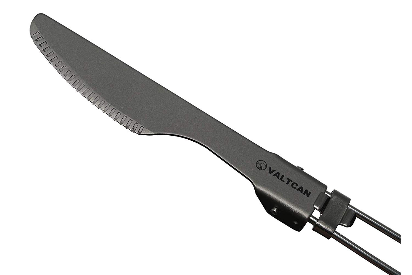 Valtcan Titanium EDC Klappbesteck, 3-teiliges Utensilienset, 58 g