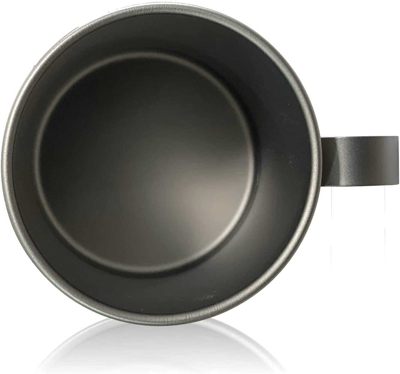 Valtcan 420ml Titanium Camping Cup with Tight Lid Fixed Rigid Handle 14.2 fl oz 81g
