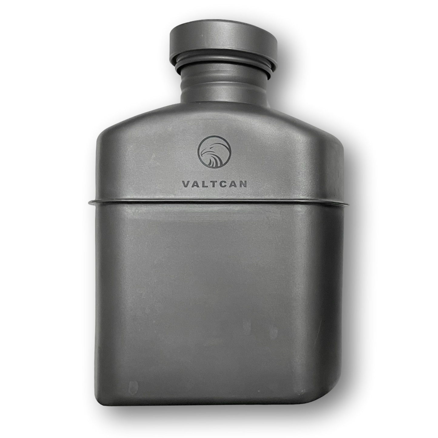 Valtcan Titanium Canteen Bottle with Carry Case 1100ml 37oz Capacity 159g