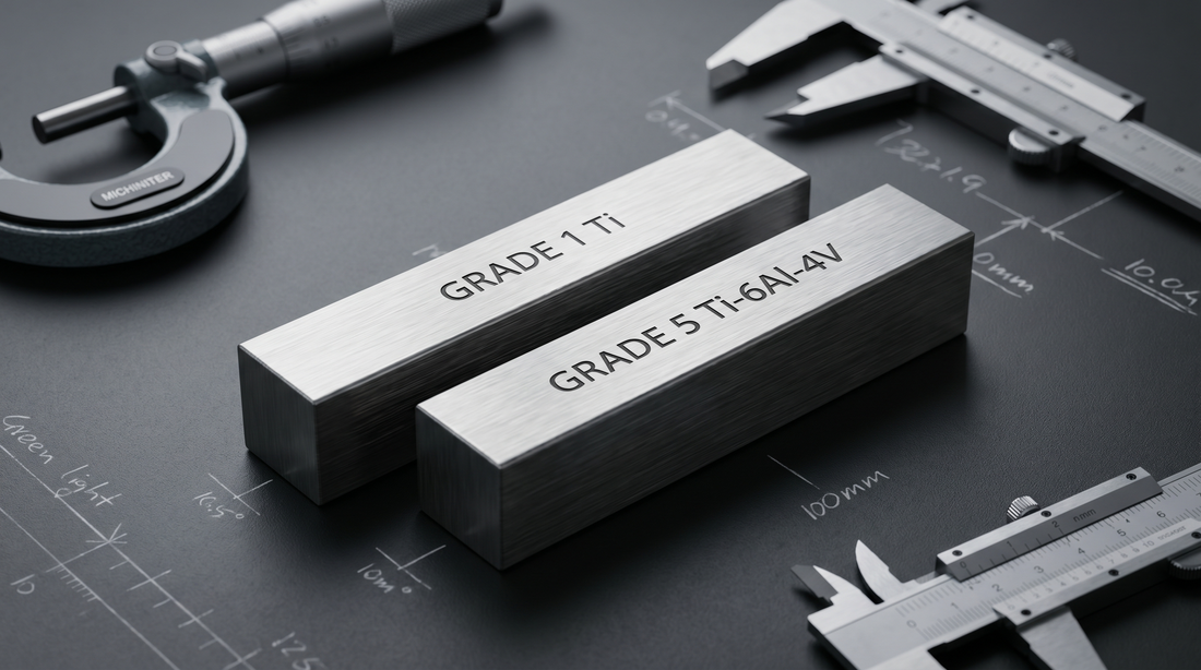 Grade 1 vs Grade 5 Titanium: Which One Belongs in the Gear You Use Every Day