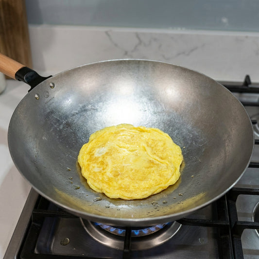 valtcan wok frying scrambled egg