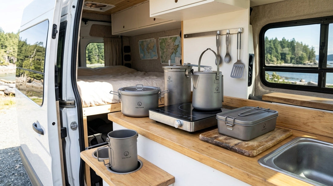 Titanium Cookware for Van Life: The Essential Kitchen Setup
