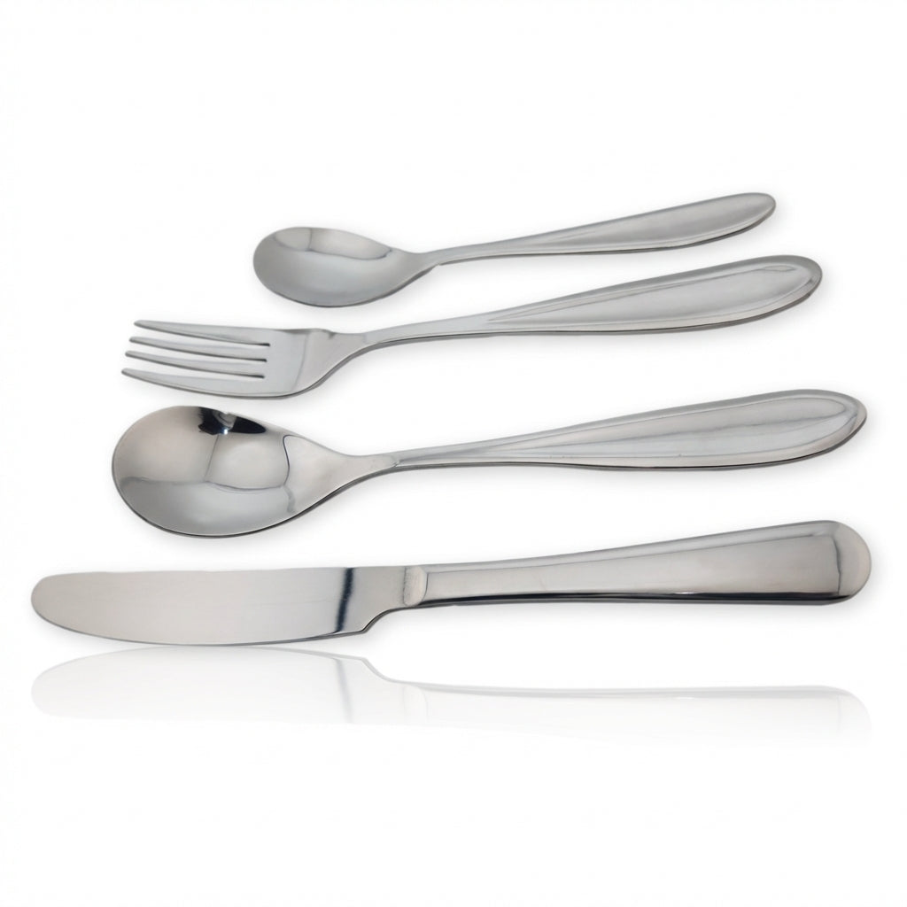 Valtcan Titanium Grade 1 Fork Spoon Knife Teaspoon Kitchen Flatware 105g No Logo