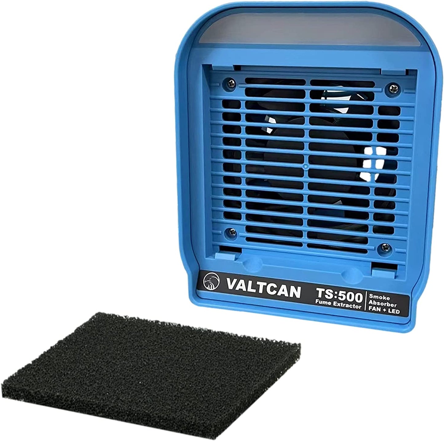 Valtcan TS:500 Fume Extractor Soldering Fan Smoke Absorber with Overhead LED Light Lamp