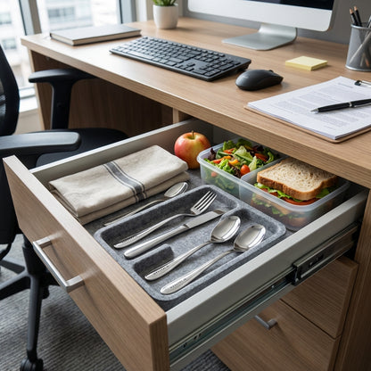 Valtcan Titanium Fork Spoon Knife Teaspoon Kitchen Flatware Long Dinner Size Travel Utensils Set 105g