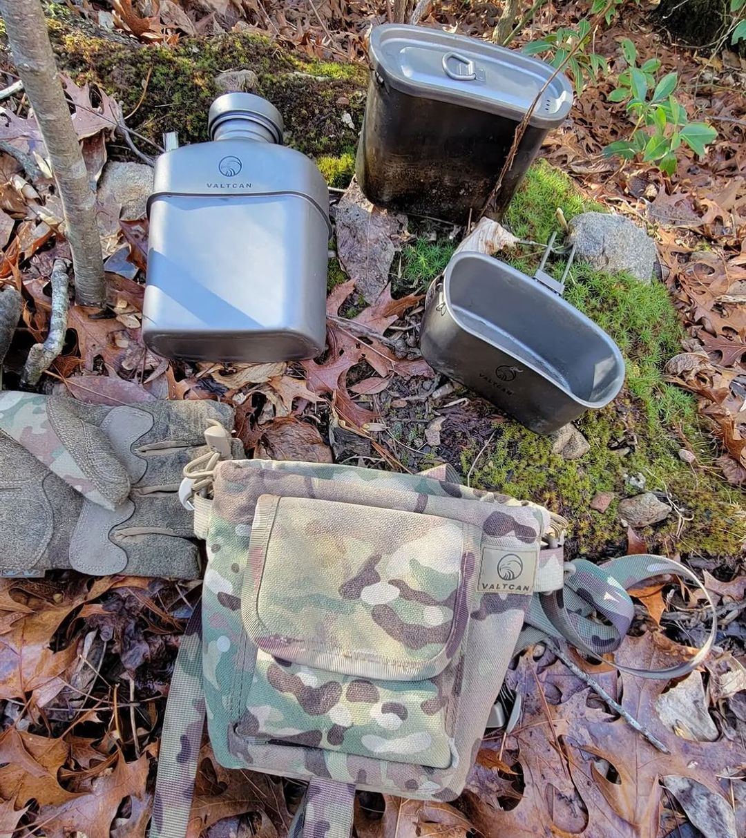 Valtcan Canteen Pouch Tragetasche Multicam Classic Camo Cover Colorway für Titanium Canteen Set 