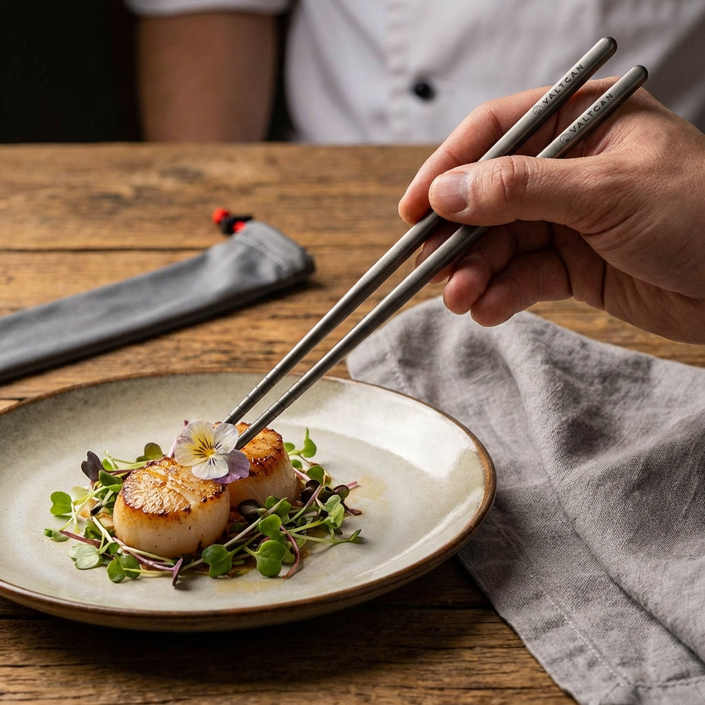 Valtcan Titanium Chopsticks 9 inch 230 mm 27g