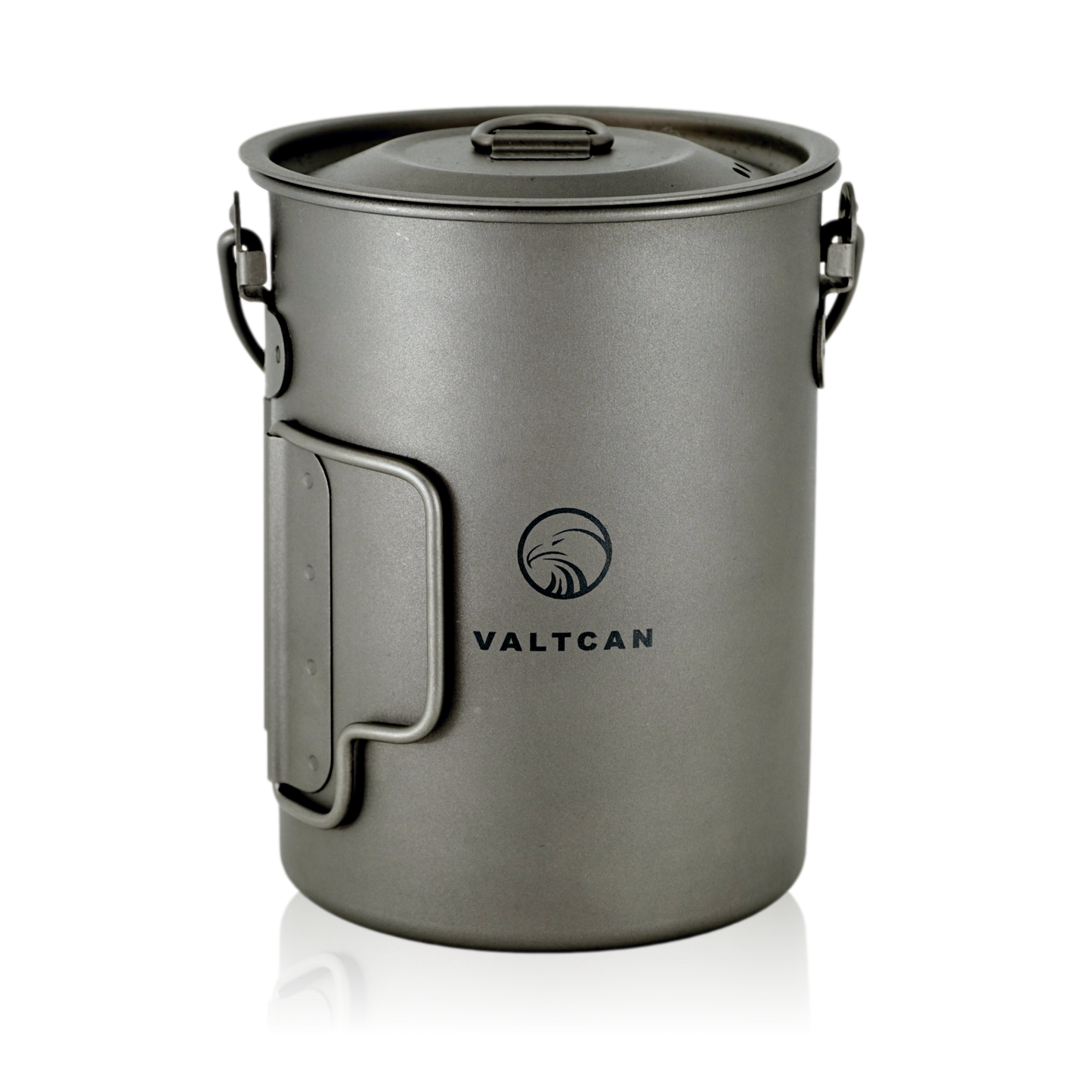 Valtcan 900 ml Titan-Topfbecher 34 fl oz Kaffeetasse mit Deckel und Packsack 134 g 