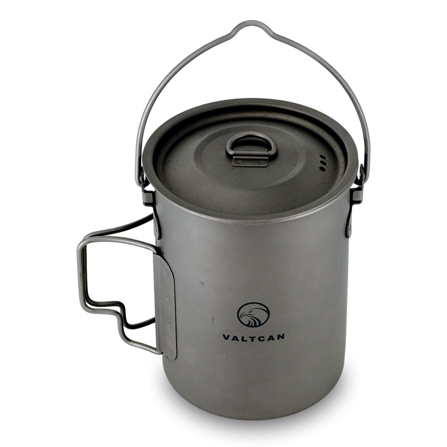 Valtcan 900 ml Titan-Topfbecher 34 fl oz Kaffeetasse mit Deckel und Packsack 134 g 