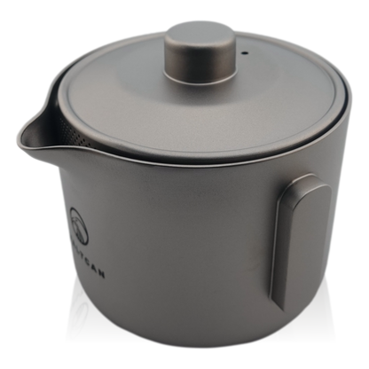 Valtcan Titan Gaiwan Doppelwandige Teekanne Einzelportion Brühtee Puerblätter 98g