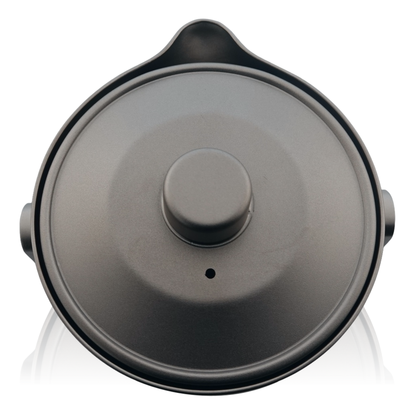 Valtcan Titanium Gaiwan Double Wall Teapot Single Serve Brew Tea Puer Leaves 180ml 6oz 98g