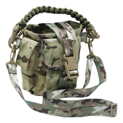 Valtcan Canteen Pouch Carrying Case Bag Multicam Classic Camo Cover Colorway for Titanium Canteen Set
