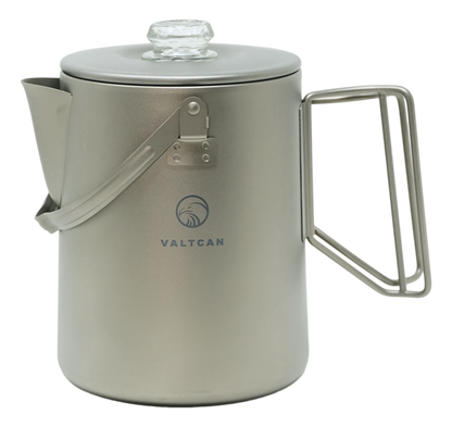 Titanium Coffee Percolator Taste Coffee, Not Metal · 1.5L · 6 Cups · 395g Ultralight