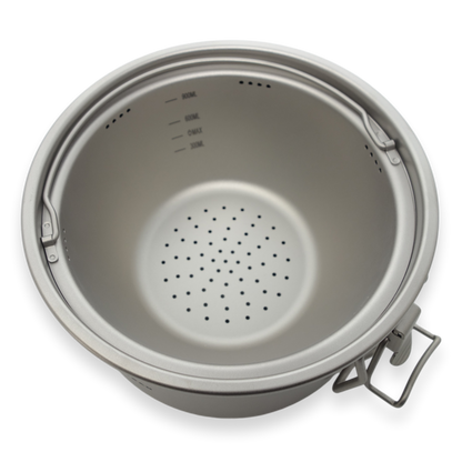 Titanium Rice Cooker 2000ml Perfect Rice Over Any Flame · 605g · Feeds 2-4