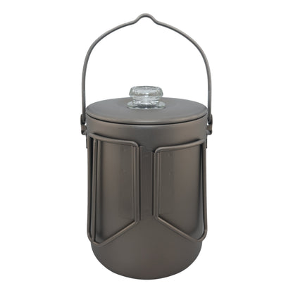 Titanium Coffee Percolator Taste Coffee, Not Metal · 1.5L · 6 Cups · 395g Ultralight