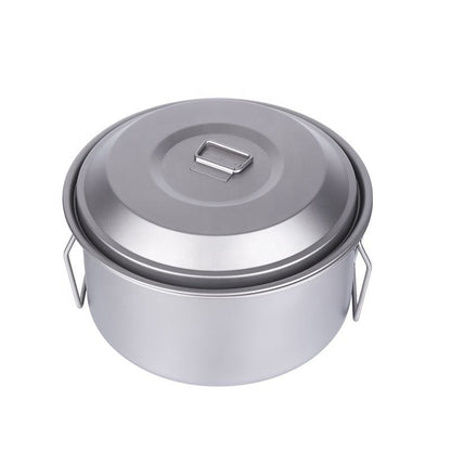 Titanium Steamer Pot Steam Without Coatings · 2.8L · Feeds 2–4 · 511g