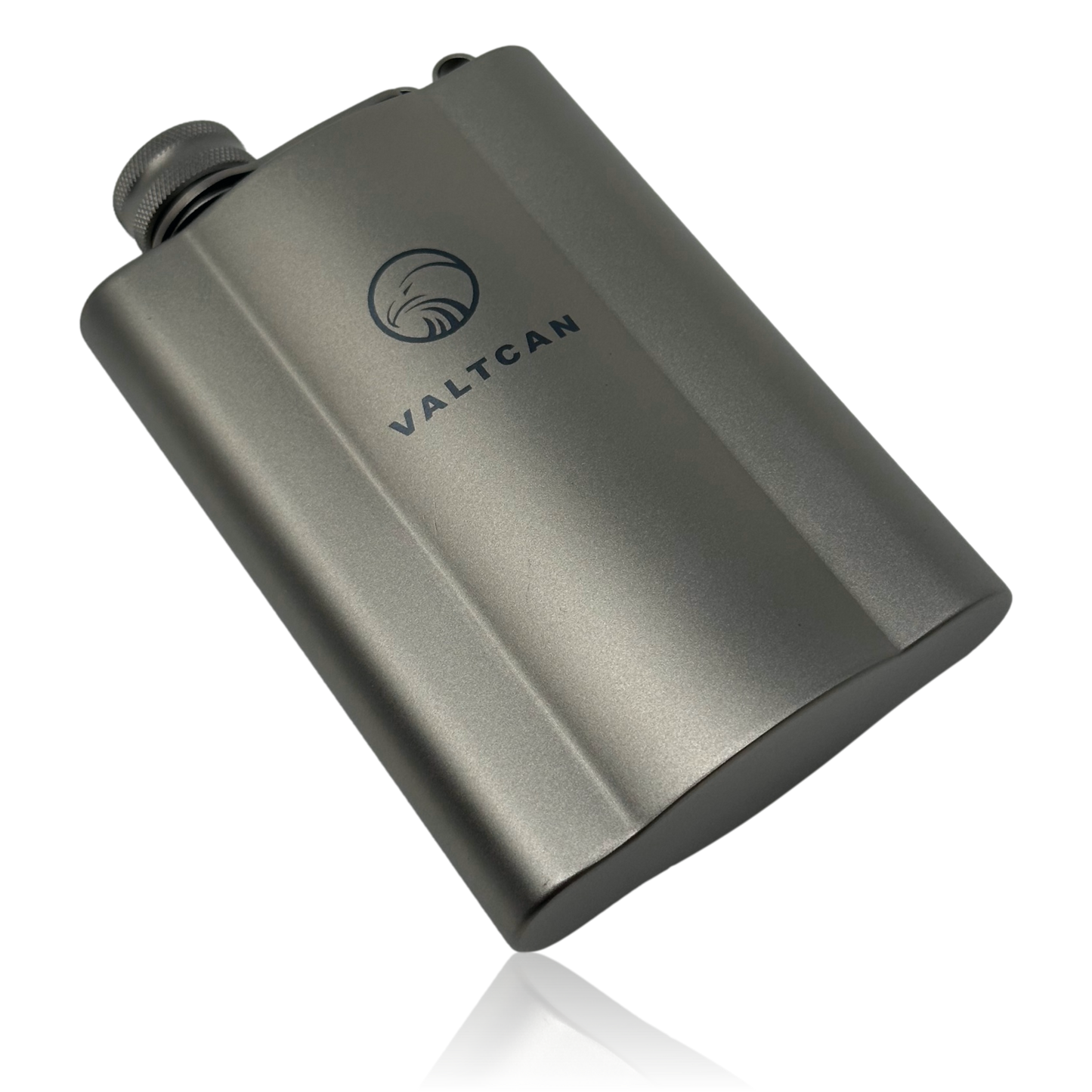 Valtcan Titanium Flask "Double Up" Ti Funnel 180ml 6 oz Capacity 144g