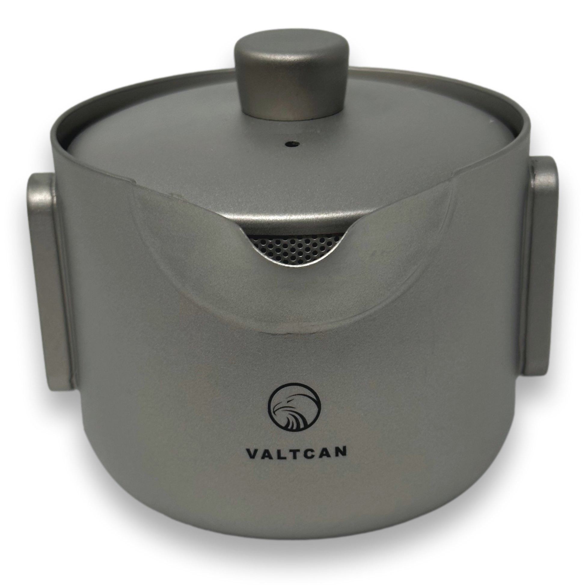 Valtcan 1000ml Titanium Kettle Pot Camping Water with Tight Lid Handle