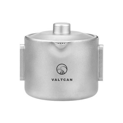 Valtcan Titan Gaiwan Doppelwandige Teekanne Einzelportion Brühtee Puerblätter 98g