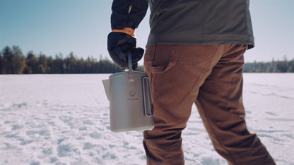 Titanium Coffee Percolator Taste Coffee, Not Metal · 1.5L · 6 Cups · 395g Ultralight