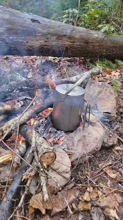 Titanium Coffee Percolator Taste Coffee, Not Metal · 1.5L · 6 Cups · 395g Ultralight