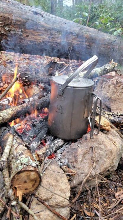 Titanium Coffee Percolator Taste Coffee, Not Metal · 1.5L · 6 Cups · 395g Ultralight