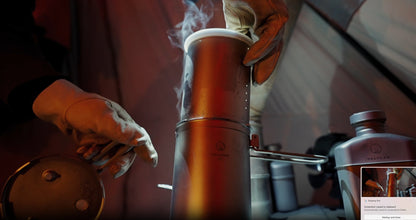 Titanium Pressure Pot Perfect Rice, Any Flame, Any Altitude · 1800ml · 35kPa Locking Lid · 520g Ultralight
