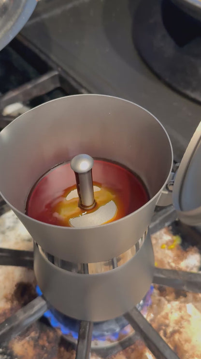 Pre-ORDER Ships November 2026: Titanium Moka Pot The Last One You Will Buy · 250ml · 4 Cups · 415g