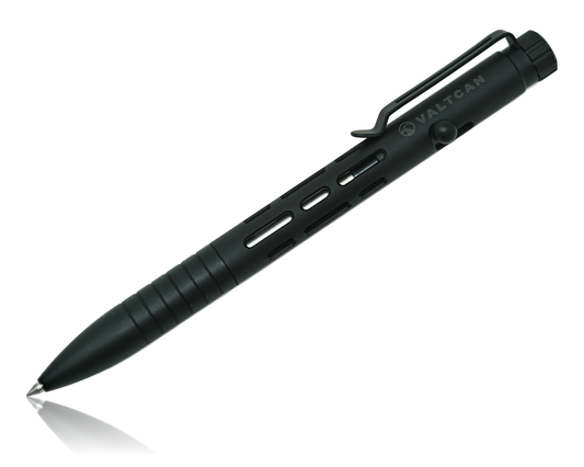 Titanium Bolt Action Pen · No Fuss, Built Once · Matte Black · 5.5in · 40g