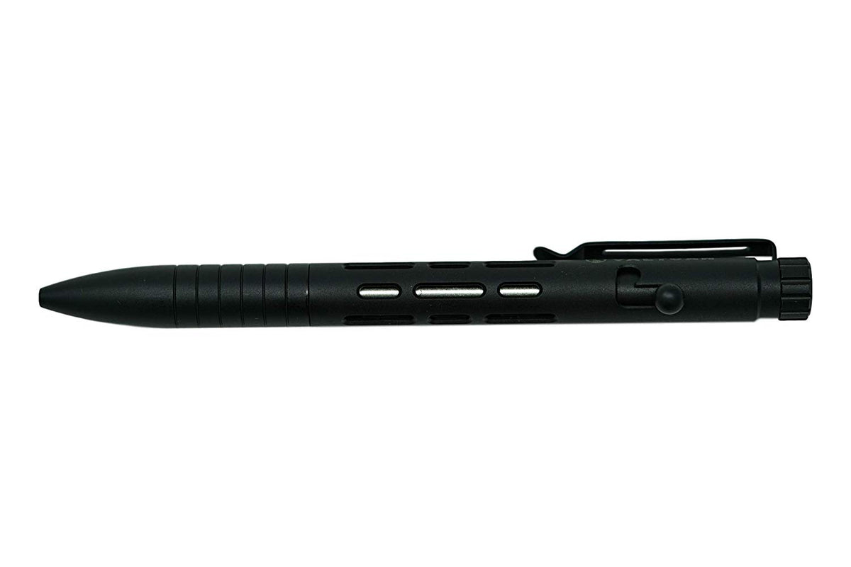 Titanium Bolt Action Pen · No Fuss, Built Once · Matte Black · 5.5in · 40g