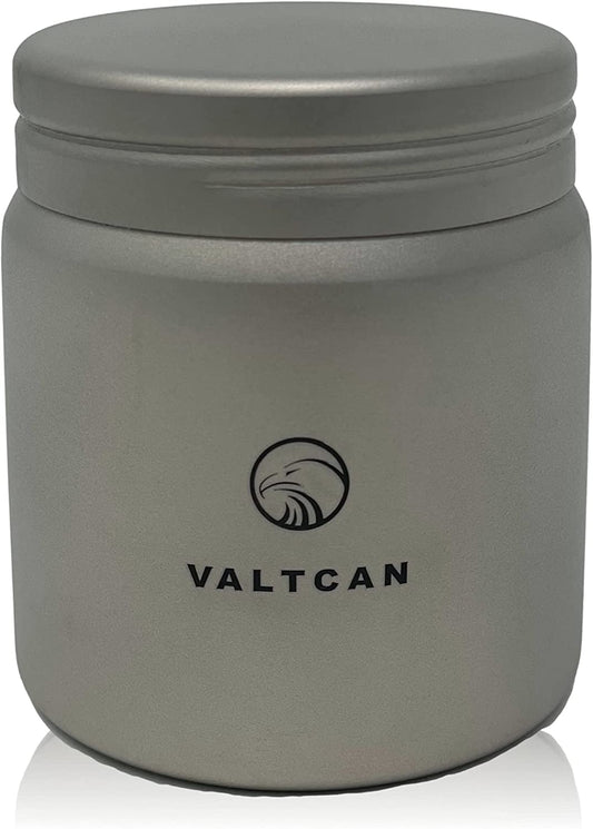 Valtcan Titankanister zur Aufbewahrung von Tee, Zucker, Salz, stapelbarer Kofferdeckel, 48 g 