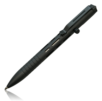 Titanium Bolt Action Pen · No Fuss, Built Once · Matte Black · 5.5in · 40g