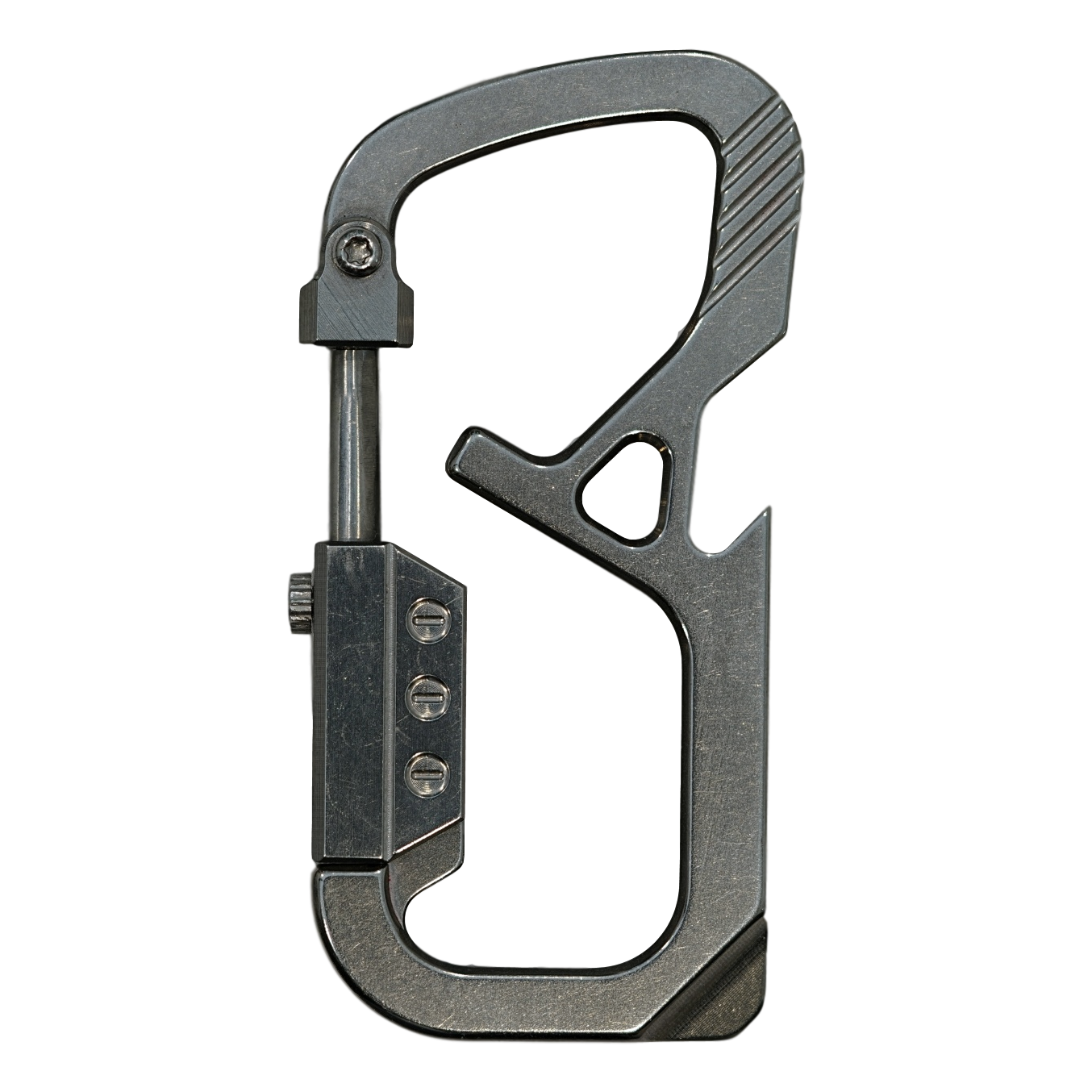 Keep Your Keys Organized with This Titanium Carabiner