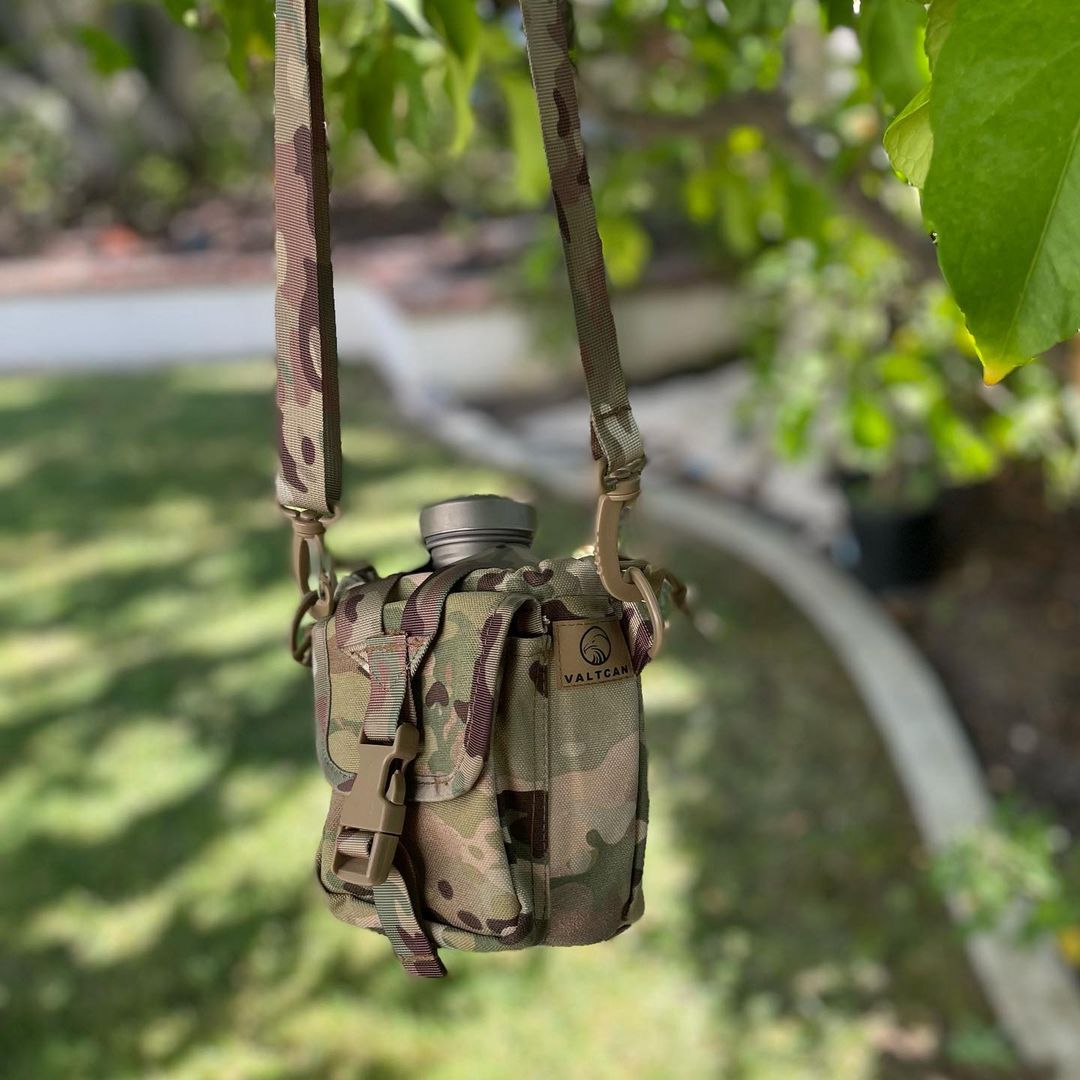 Valtcan Canteen Pouch Tragetasche Multicam Classic Camo Cover Colorway für Titanium Canteen Set 