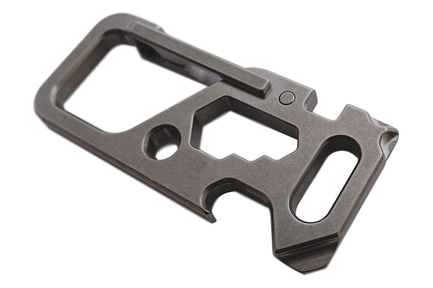 Valtcan Titan-Karabiner-Multitool-Schlüsselanhängerhalter, glänzend, Stonewash, 18 g 