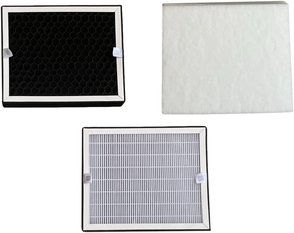 Valtcan Rauchabzugsfilter-Ersatzpaket – Vorfilter-Kohle und HEPA-Filter mit 0,3 Mikron und 99,97 % Filter