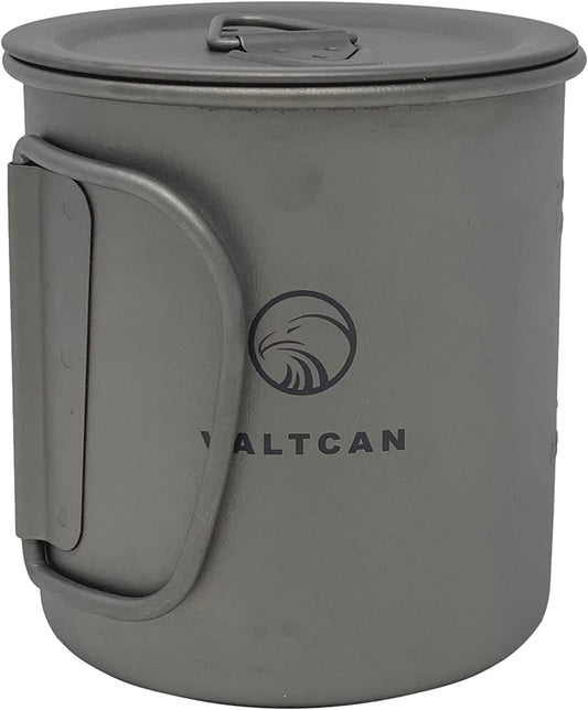 Valtcan 300ml Titanium Cup Pot Backpacking Mug 10 oz