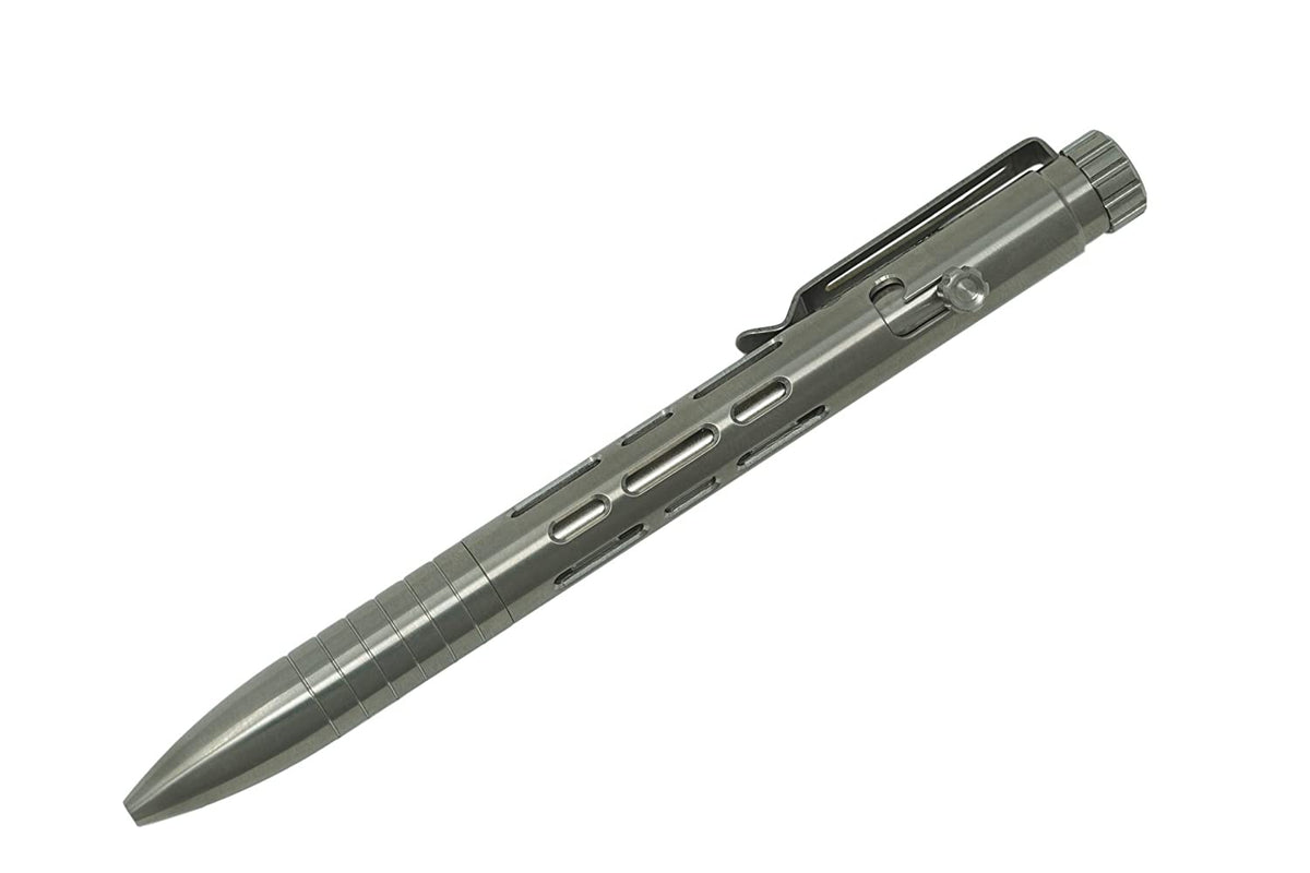 Titanium Bolt Action Pen · Bought Once, Kept for Good · Polished · 5.5in · 44g