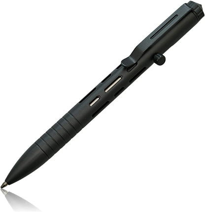 Titanium Bolt Action Pen · No Fuss, Built Once · Matte Black · 5.5in · 40g