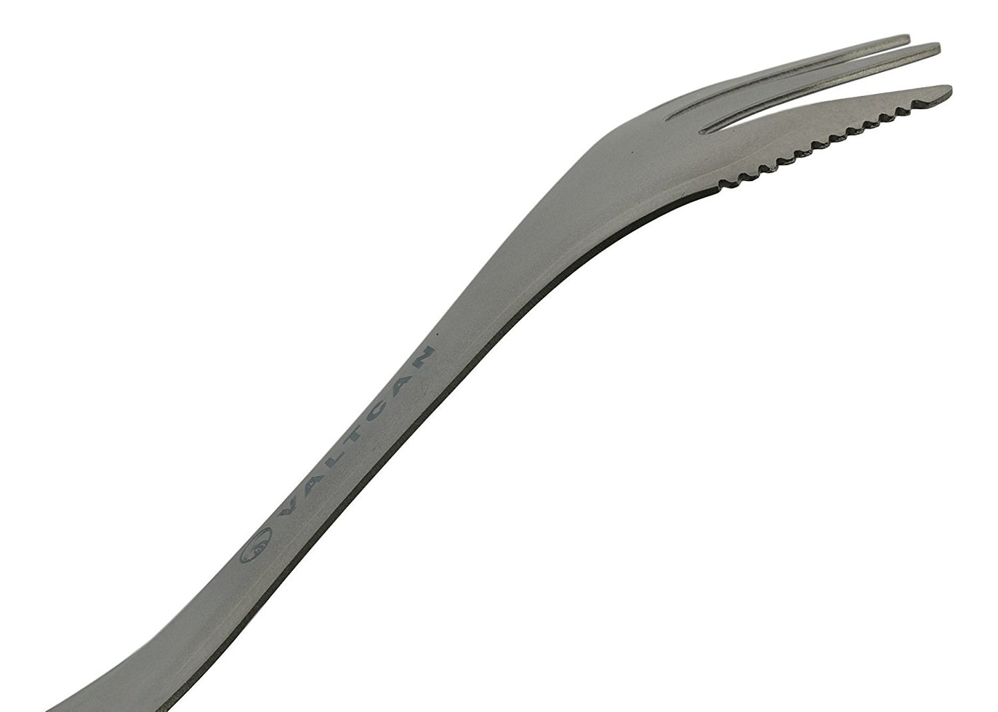 VALTCAN Titanium Spork 3-in-1 Fork Spoon Knife Essential Camping Flatware