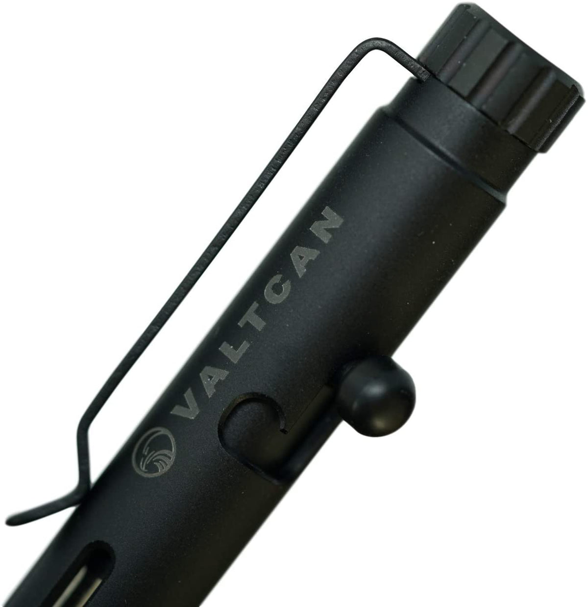 Titanium Bolt Action Pen · No Fuss, Built Once · Matte Black · 5.5in · 40g