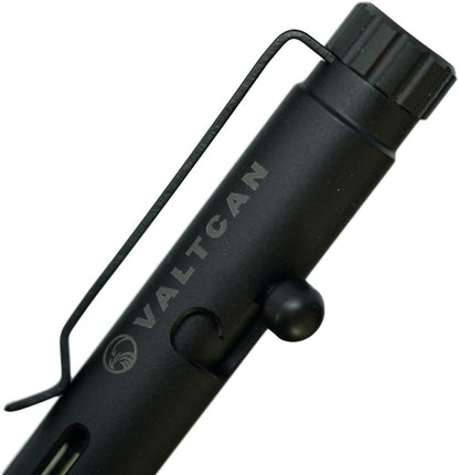 Titanium Bolt Action Pen · No Fuss, Built Once · Matte Black · 5.5in · 40g