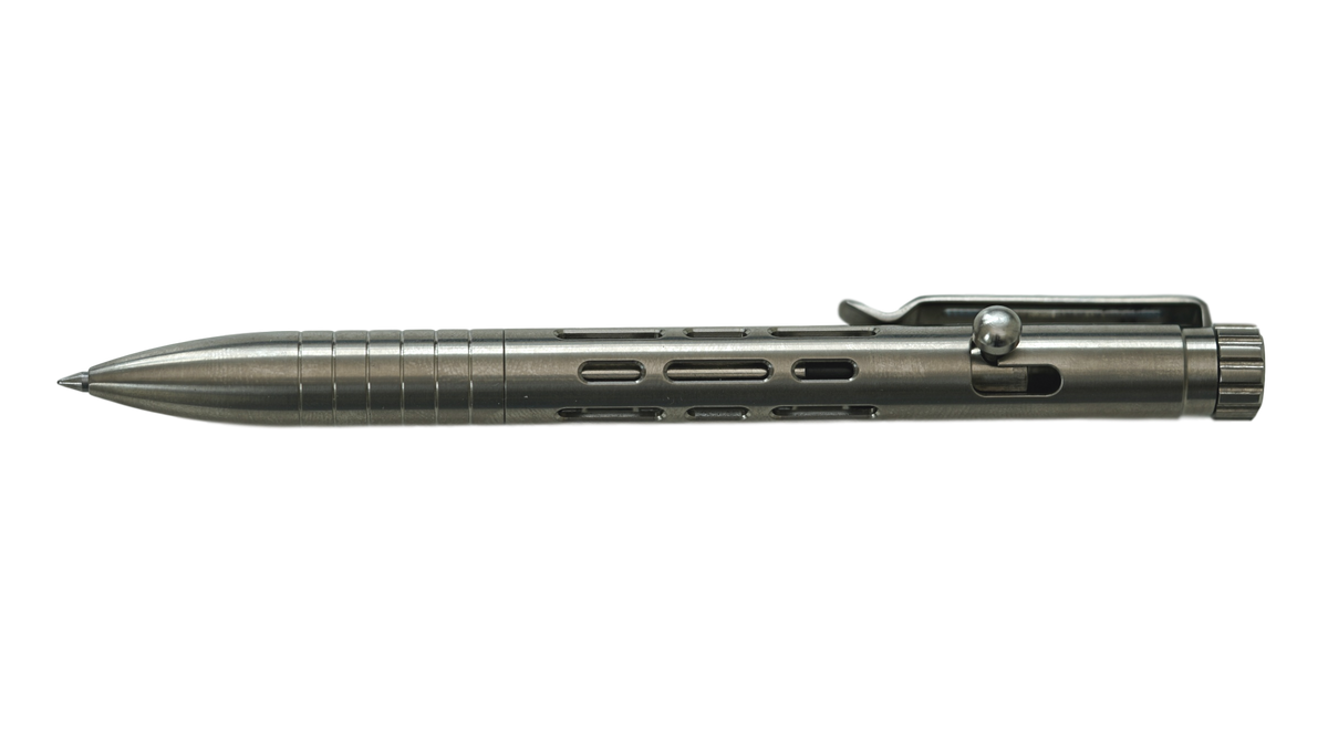 Titanium Bolt Action Pen · Bought Once, Kept for Good · Polished · 5.5in · 44g