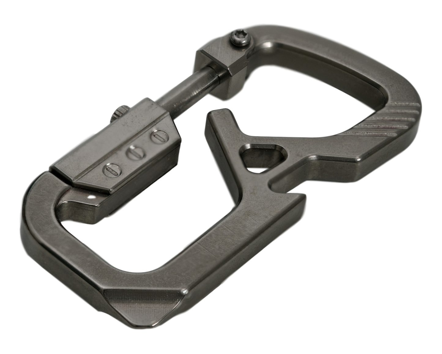 Valtcan Titan Bolzenkarabiner Schlüsselanhängerhalter CyberCarabiner 24g 