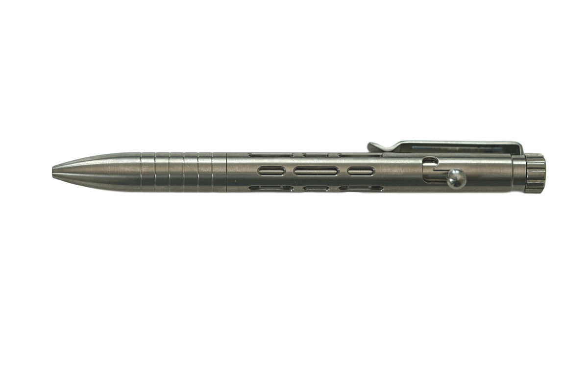 Titanium Bolt Action Pen · Bought Once, Kept for Good · Polished · 5.5in · 44g
